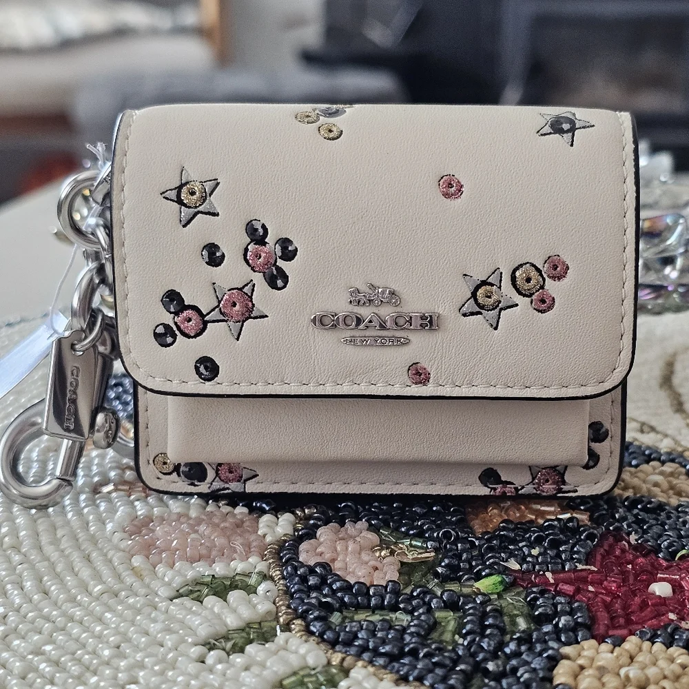 Coach Cream Mini Crossbody Bag - Picture 1 of 7